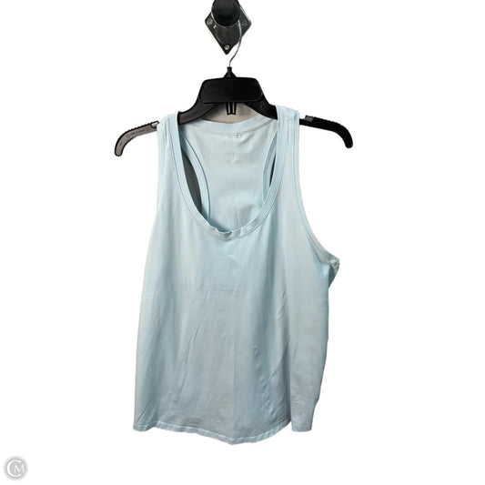 Athletic Tank Top By Lululemon In Blue, Size: L
