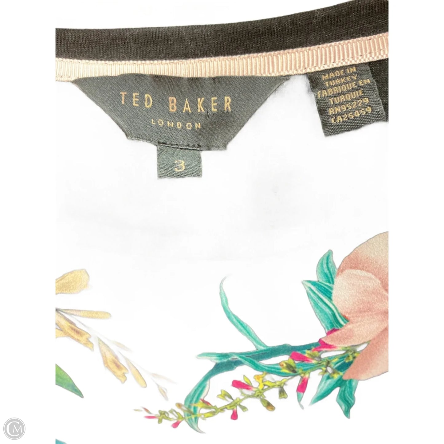 Top Sleeveless By Ted Baker In Black, Size: M