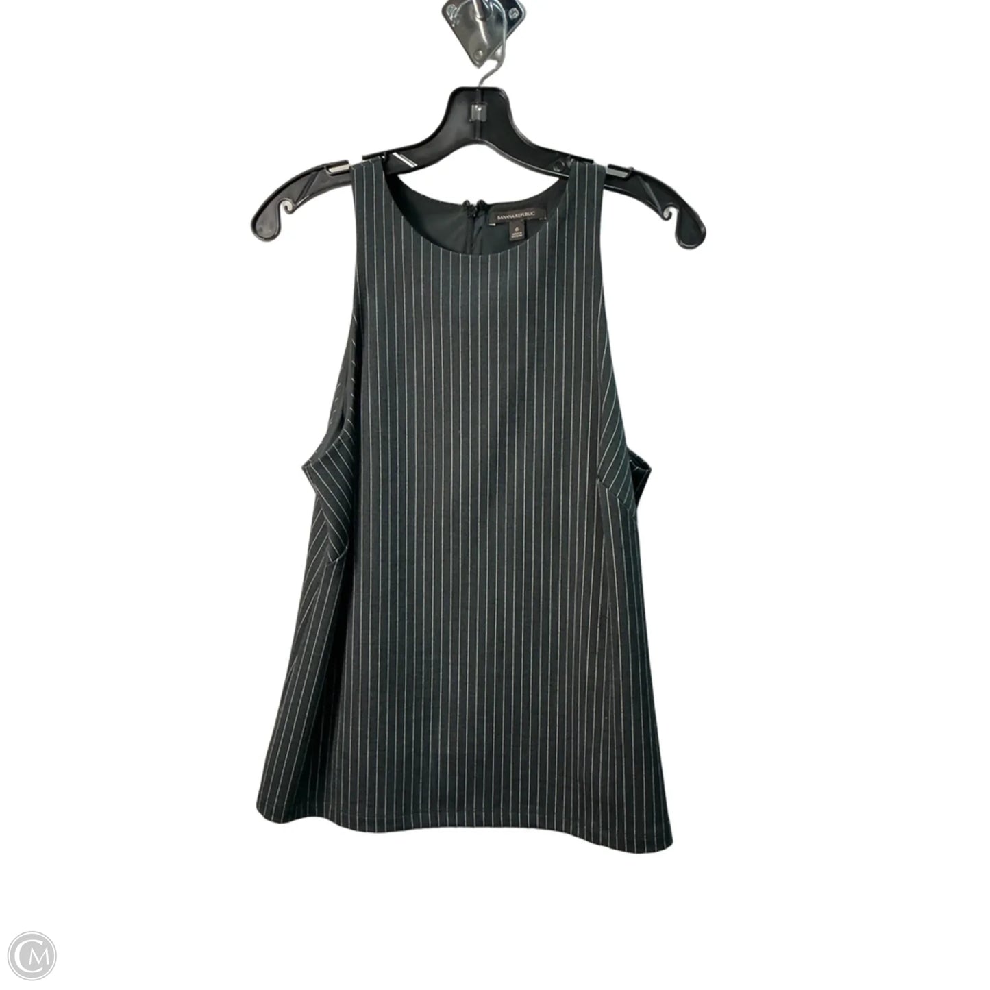 Top Sleeveless By Banana Republic In Black, Size: S