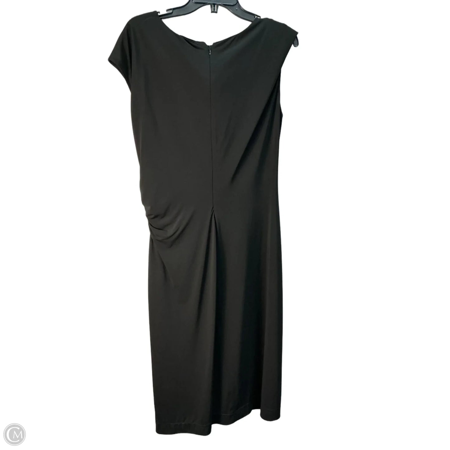Dress Casual Maxi By Emporio Armani In Black, Size: Xl