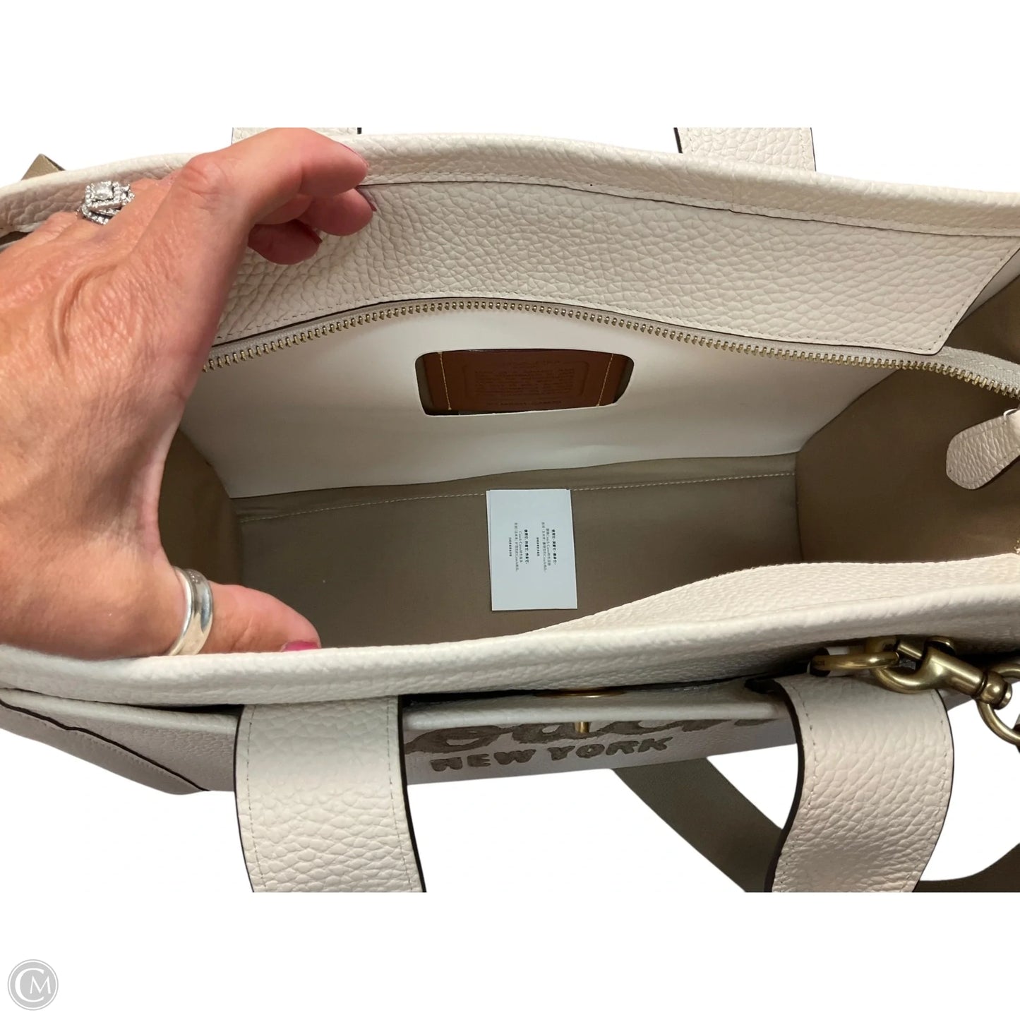 Crossbody Designer By Coach, Size: Large