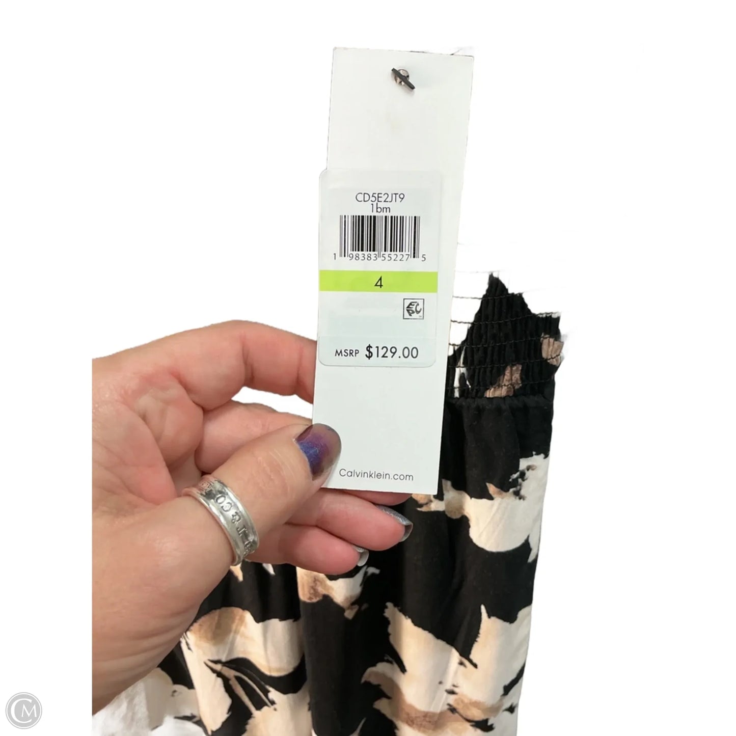 Jumpsuit By Calvin Klein In Black, Size: S