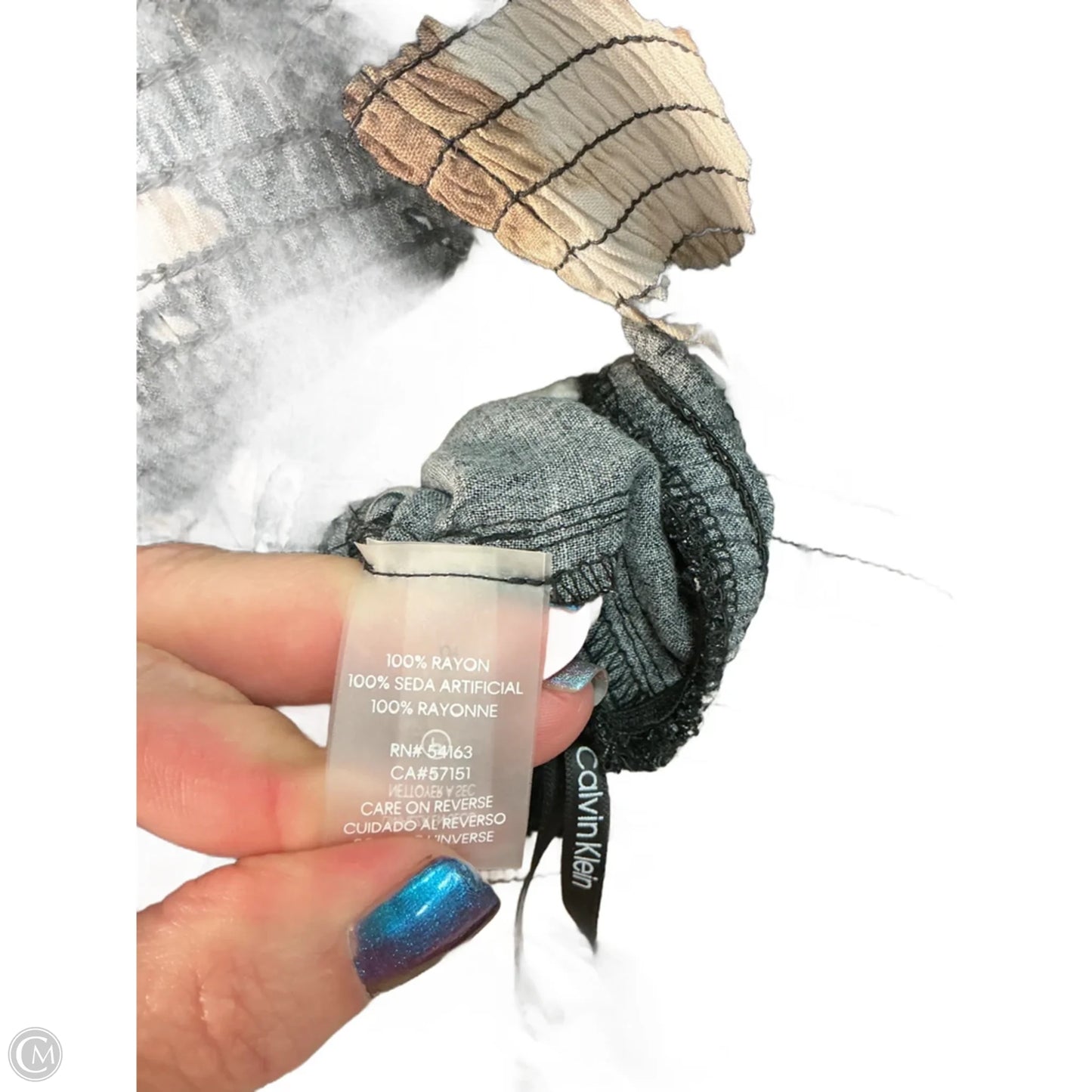 Jumpsuit By Calvin Klein In Black, Size: S