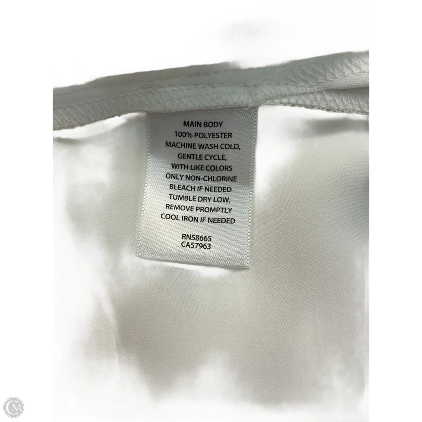 Top Short Sleeve Basic By Open Edit In White, Size: M