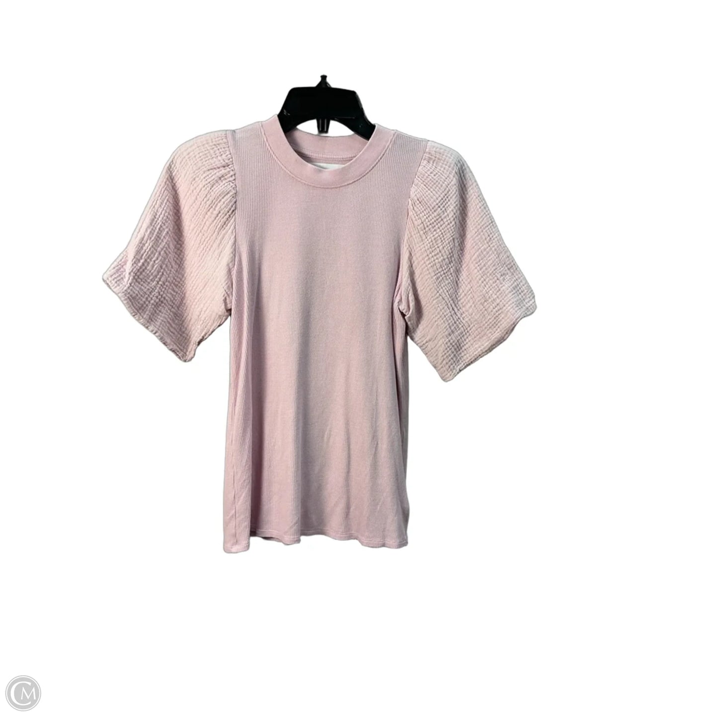 Top Short Sleeve By Dear John In Pink, Size: Xs