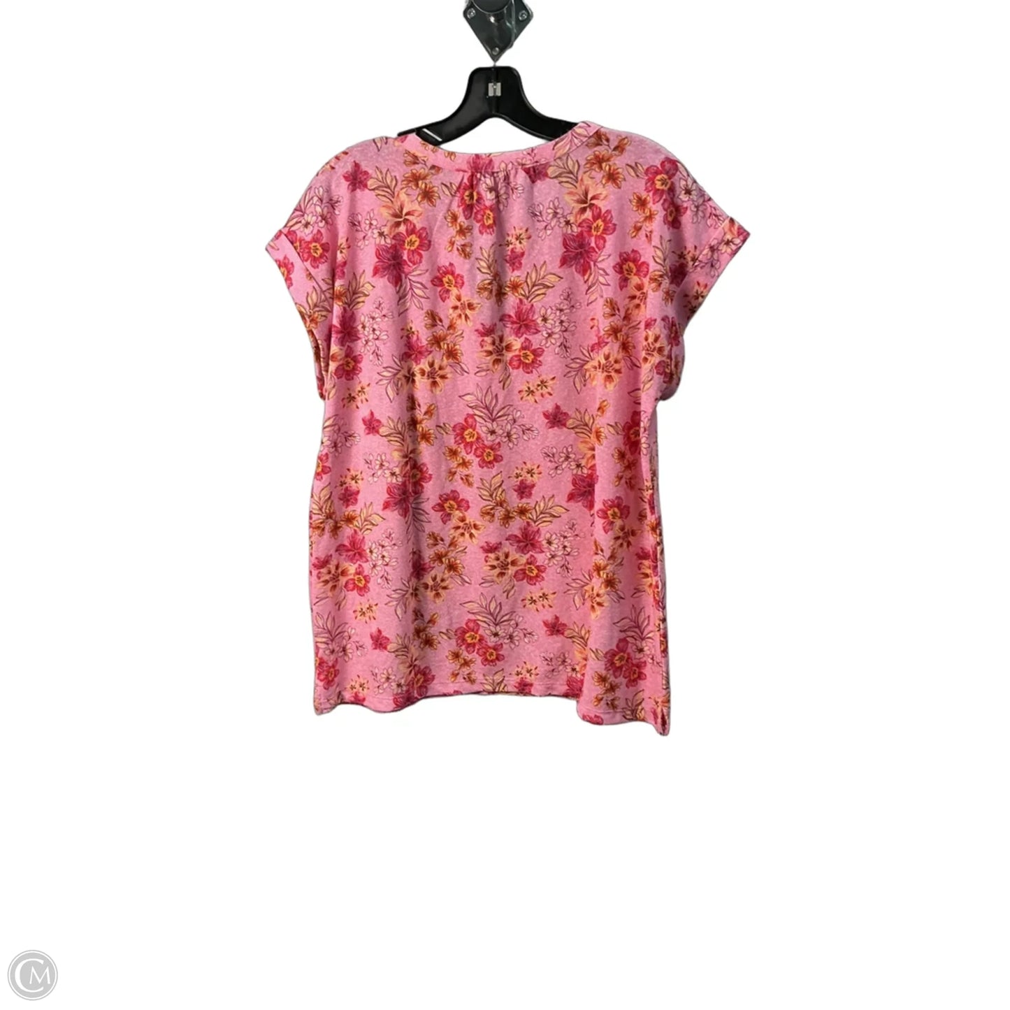 Top Sleeveless By Loft In Pink, Size: S