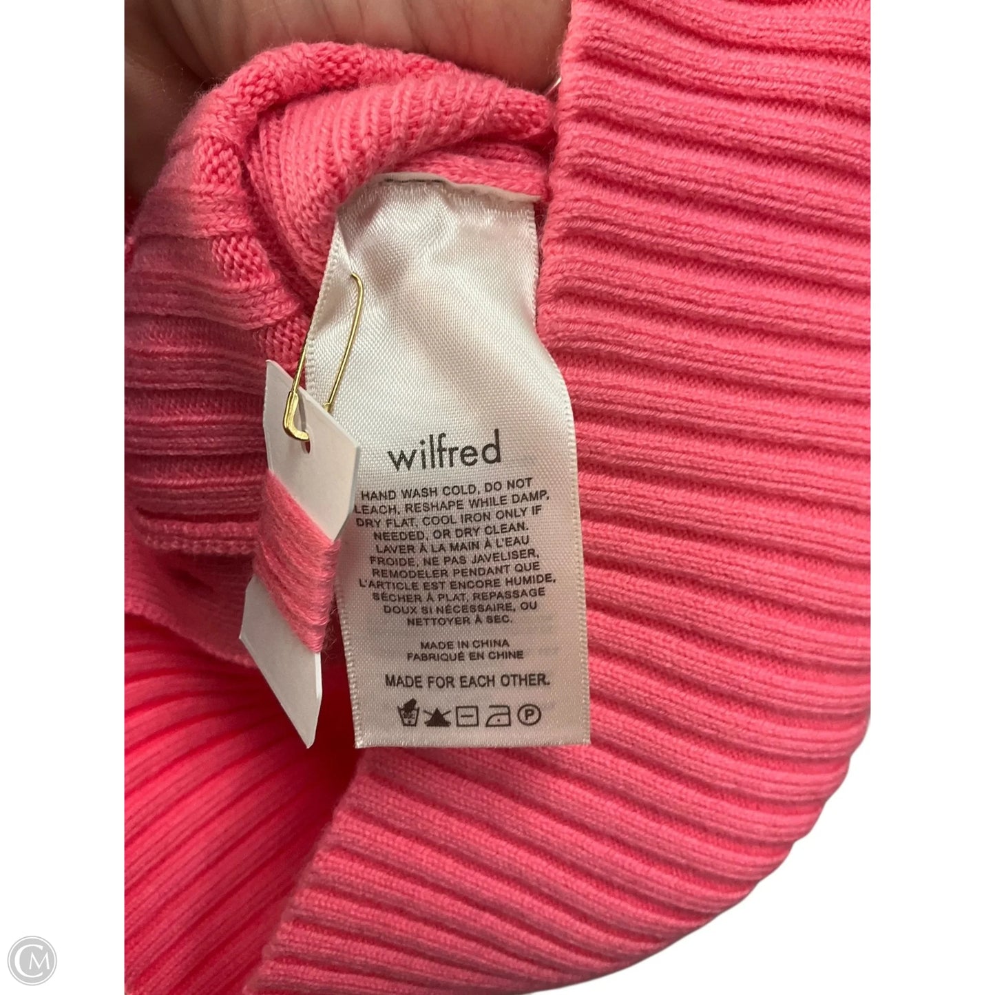 Sweater By Wilfred In Pink, Size: Xs