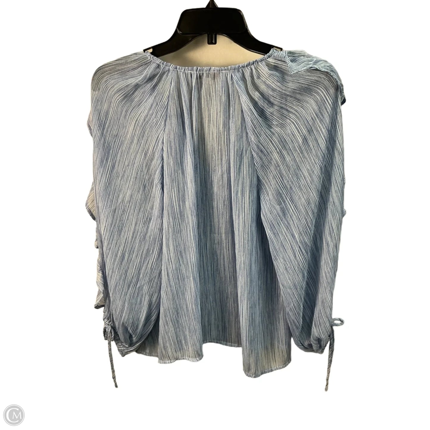 Top Long Sleeve By Loft In Blue, Size: S
