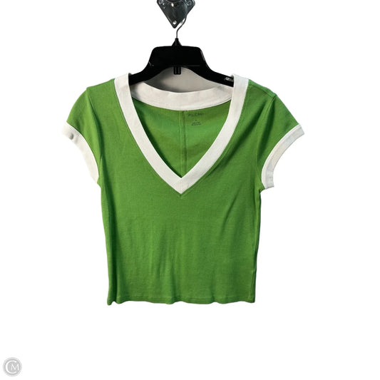 Top Sleeveless By Pilcro In Green, Size: S