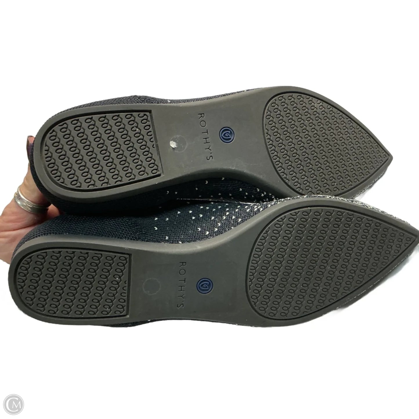 Shoes Flats By Rothys In Grey, Size: 8