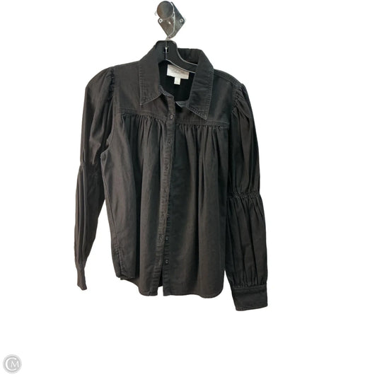 Top Long Sleeve By Cleobella In Black, Size: S