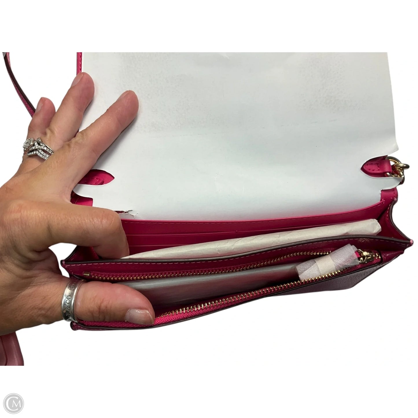 Crossbody Designer By Coach, Size: Medium