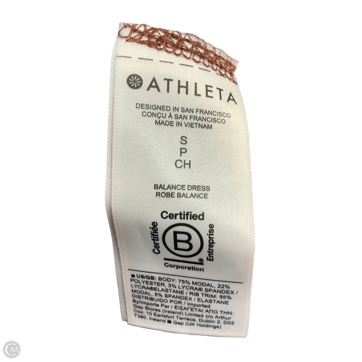 Athletic Dress By Athleta In Brown, Size: S