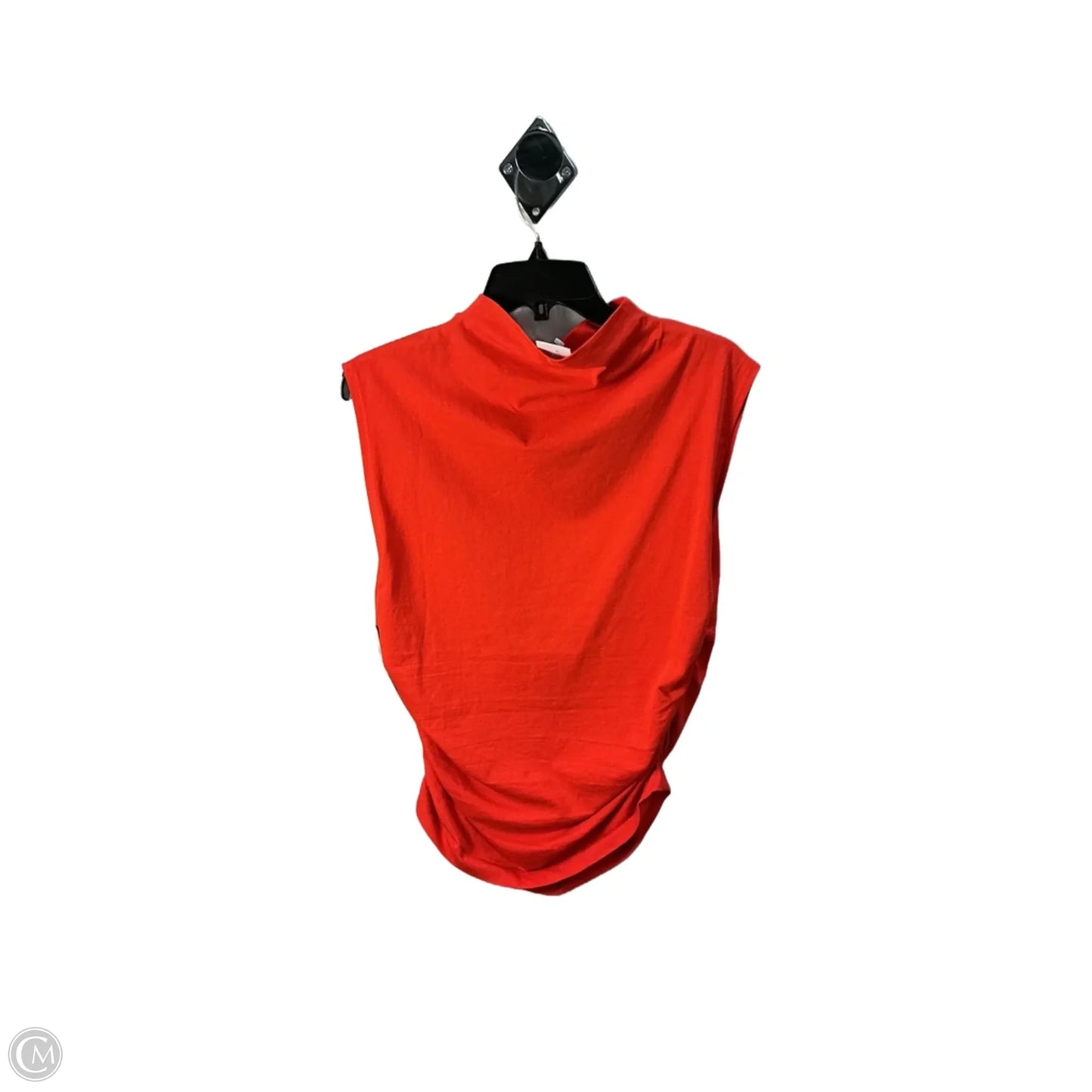 Top Sleeveless By Maeve In Orange, Size: L