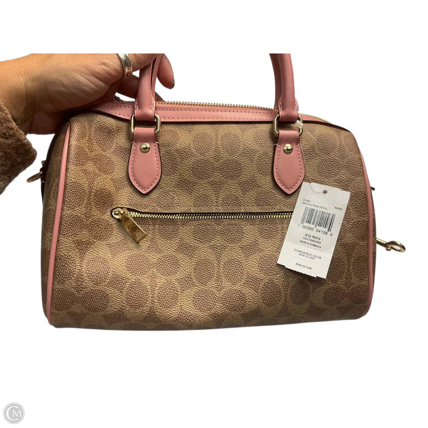 Crossbody Designer By Coach, Size: Medium