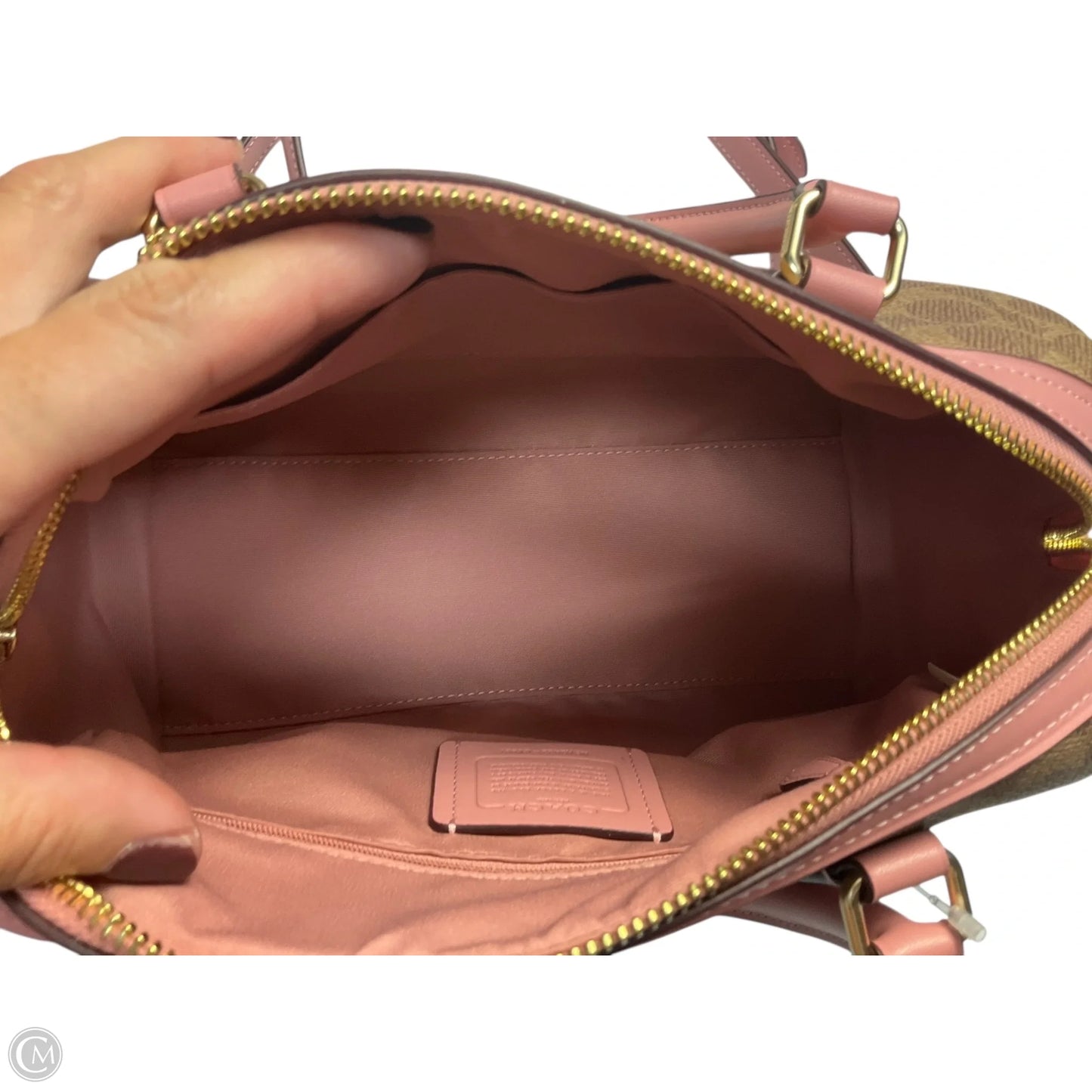 Crossbody Designer By Coach, Size: Medium