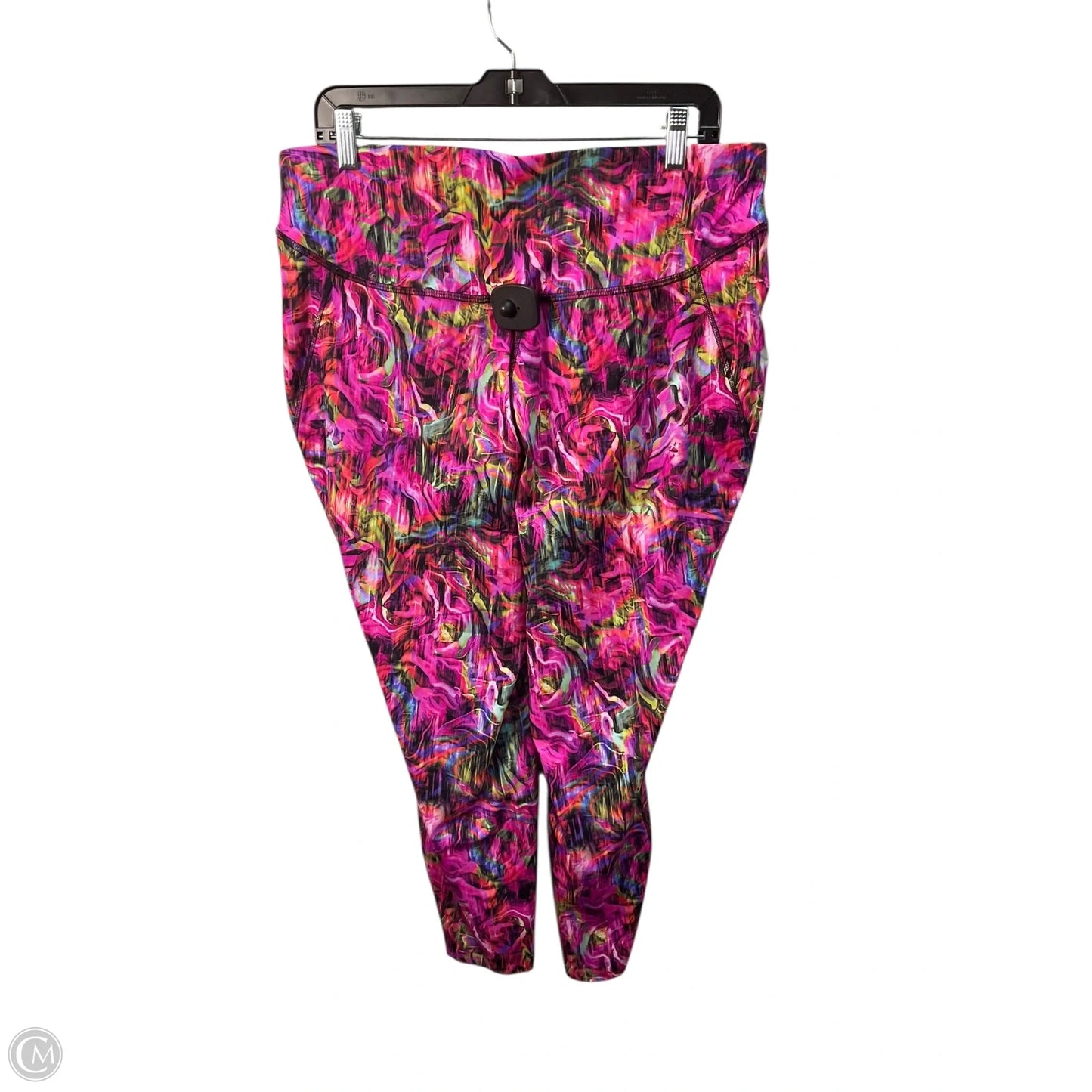 Athletic Leggings By Lululemon In Multi-colored, Size: 16