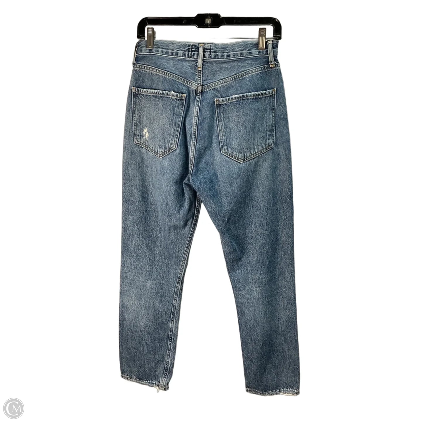 Jeans Straight By Agolde In Blue, Size: 4