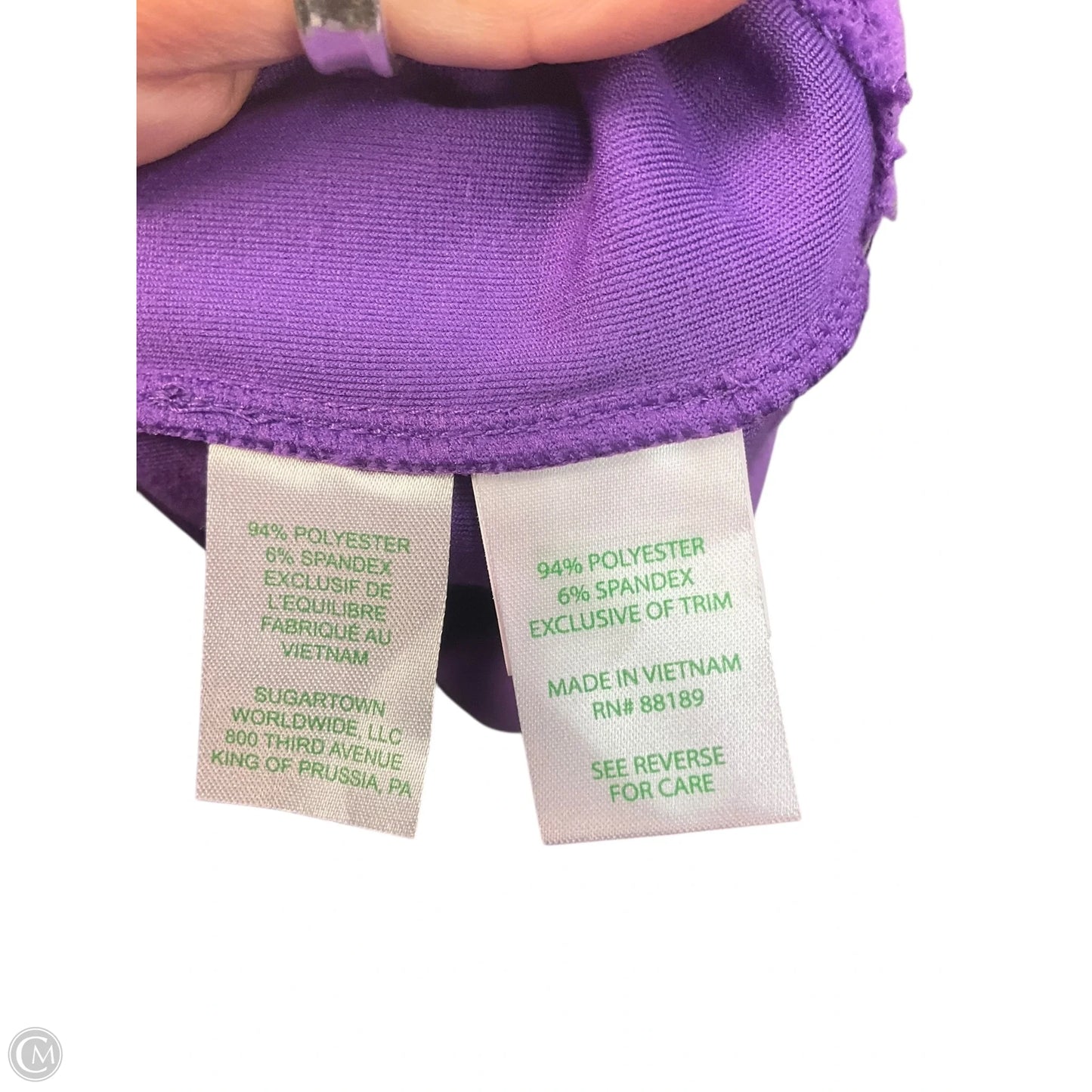 Dress Designer By Lilly Pulitzer In Purple, Size: L