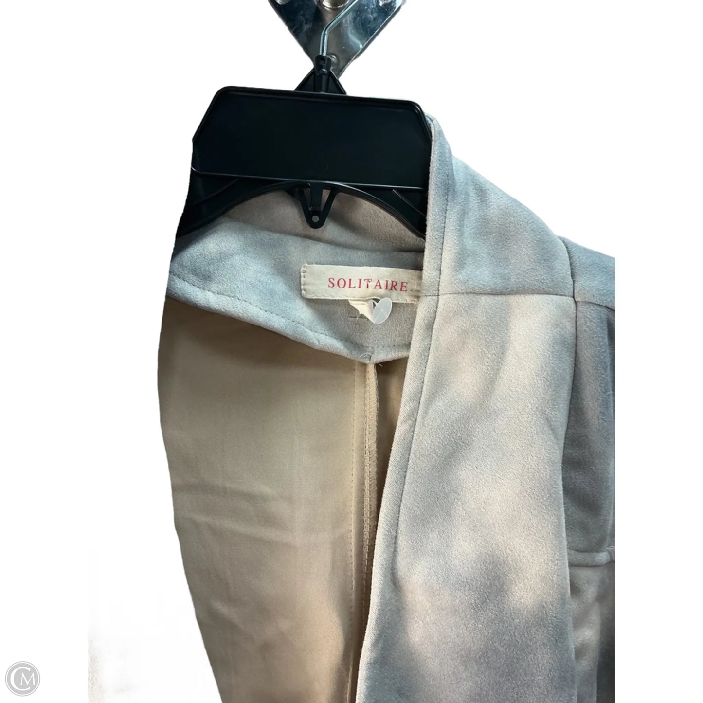 Jacket Other By Solitaire In Grey, Size: Xl