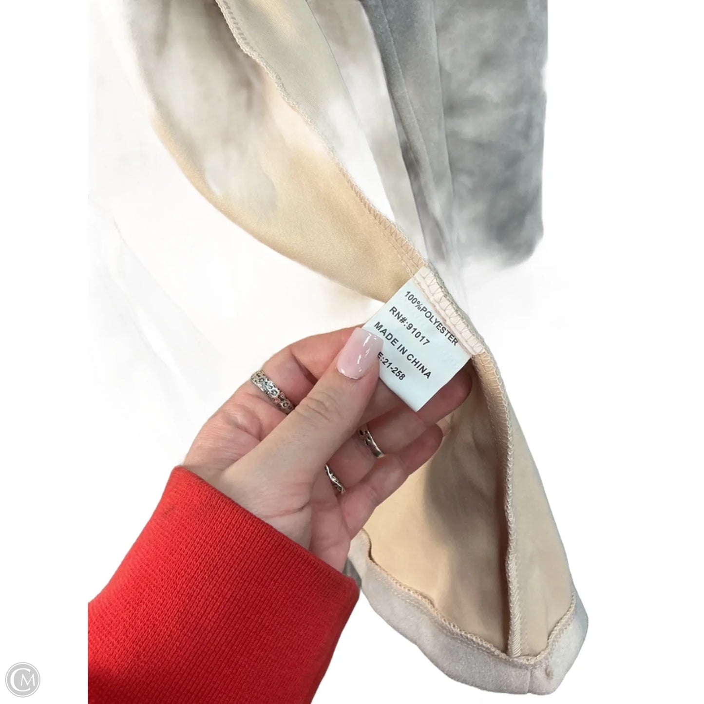 Jacket Other By Solitaire In Grey, Size: Xl