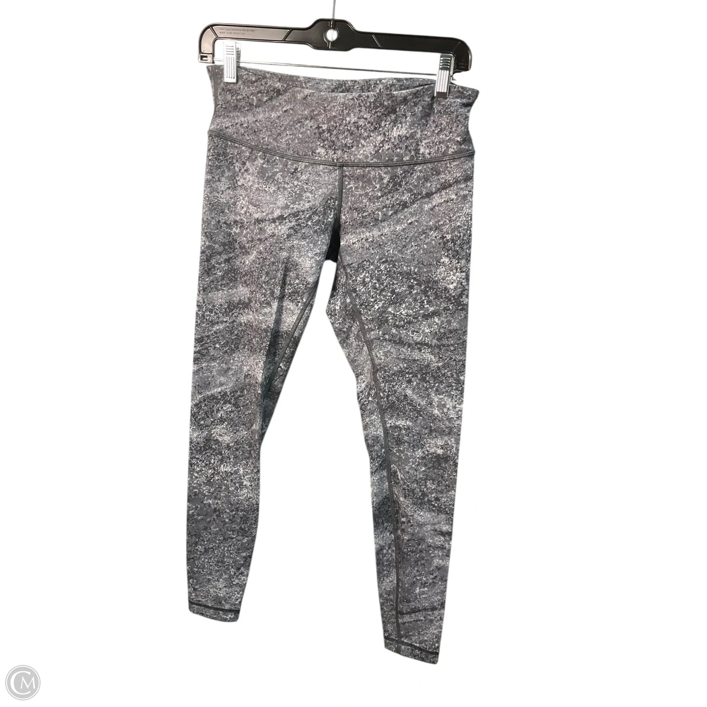 Athletic Leggings By Lululemon In Grey, Size: M