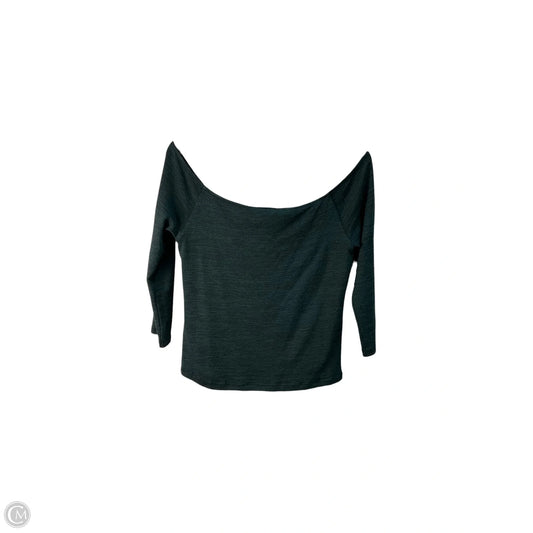 Top Long Sleeve By Rag And Bone In Green, Size: M