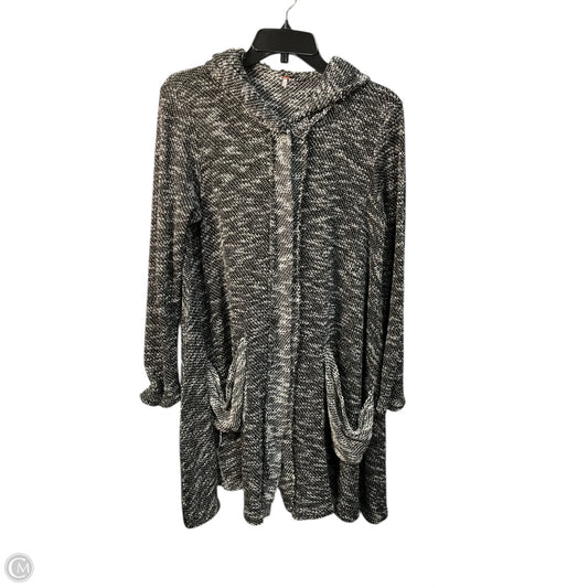 Sweater Cardigan By Free People In Grey, Size: S