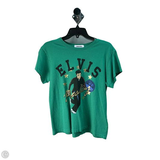 Top Short Sleeve By Daydreamer In Green, Size: S