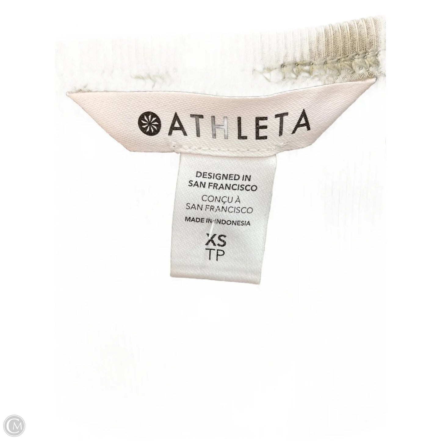 Athletic Tank Top By Athleta In Green, Size: Xs