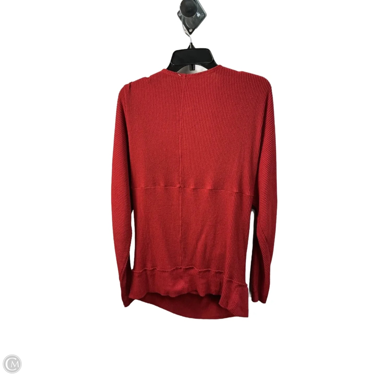 Top Long Sleeve By Free People In Red, Size: M