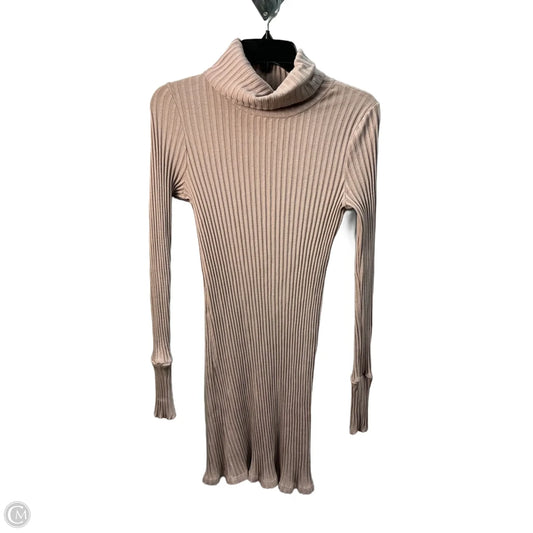 Dress Casual Midi By Free People In Tan, Size: M