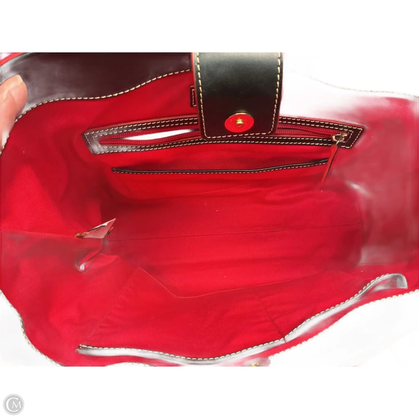 Tote Designer By Dooney And Bourke, Size: Large