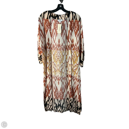 Kimono By Evereve In Orange, Size: Xs