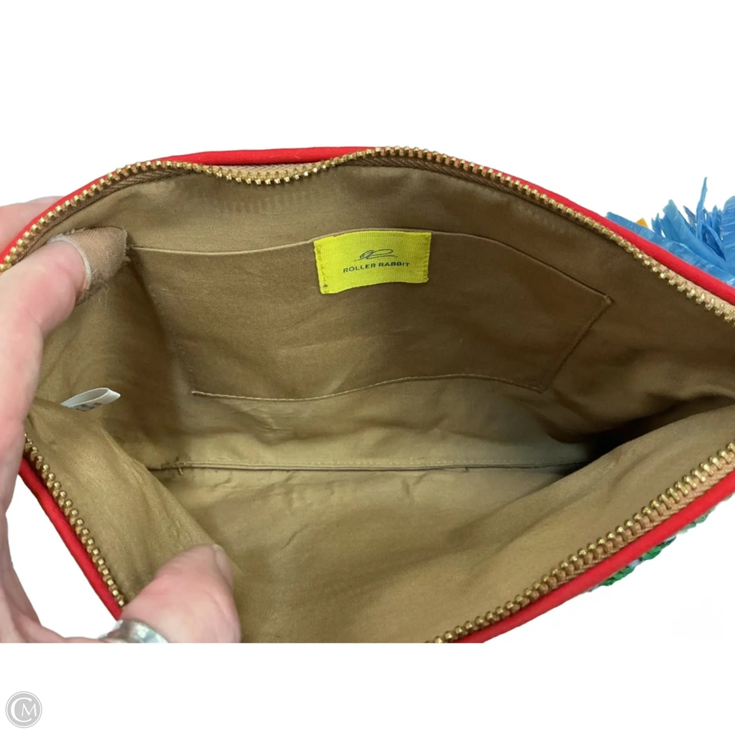 Makeup Bag By Roller Rabbit, Size: Medium