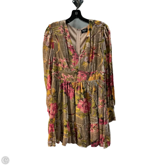 Dress Casual Midi By Fate In Cream, Size: M