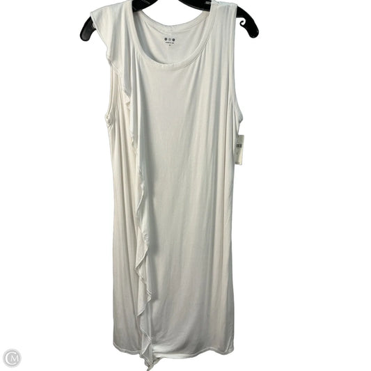Dress Casual Maxi By Anthropologie In White, Size: M