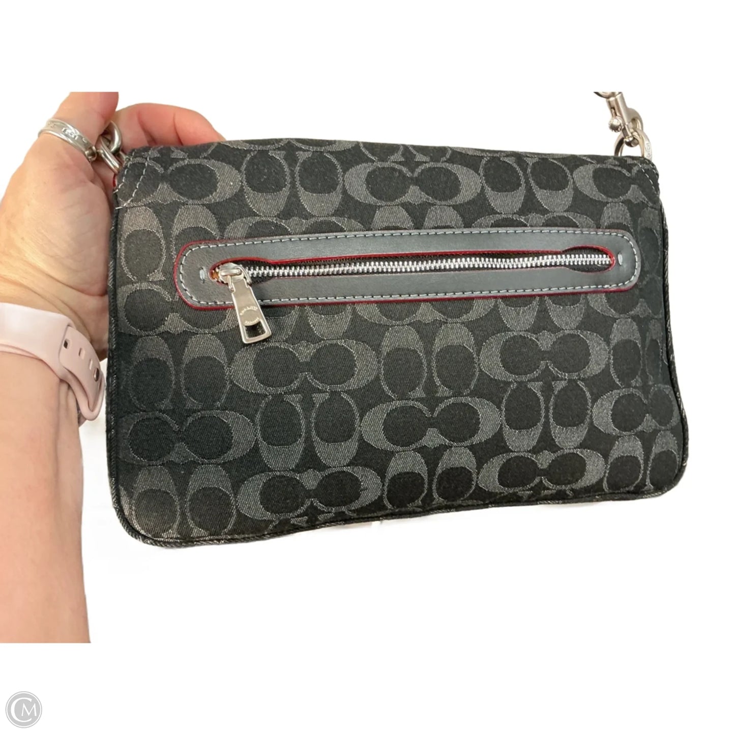 Crossbody Designer By Coach, Size: Medium