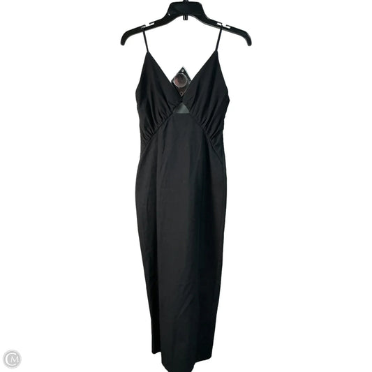 Dress Casual Maxi By Zara In Black, Size: Xs