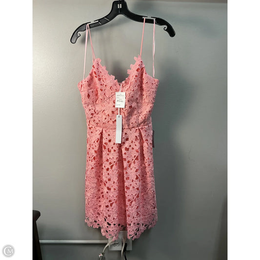 Dress Party Midi By Adelyn Rae In Pink, Size: S