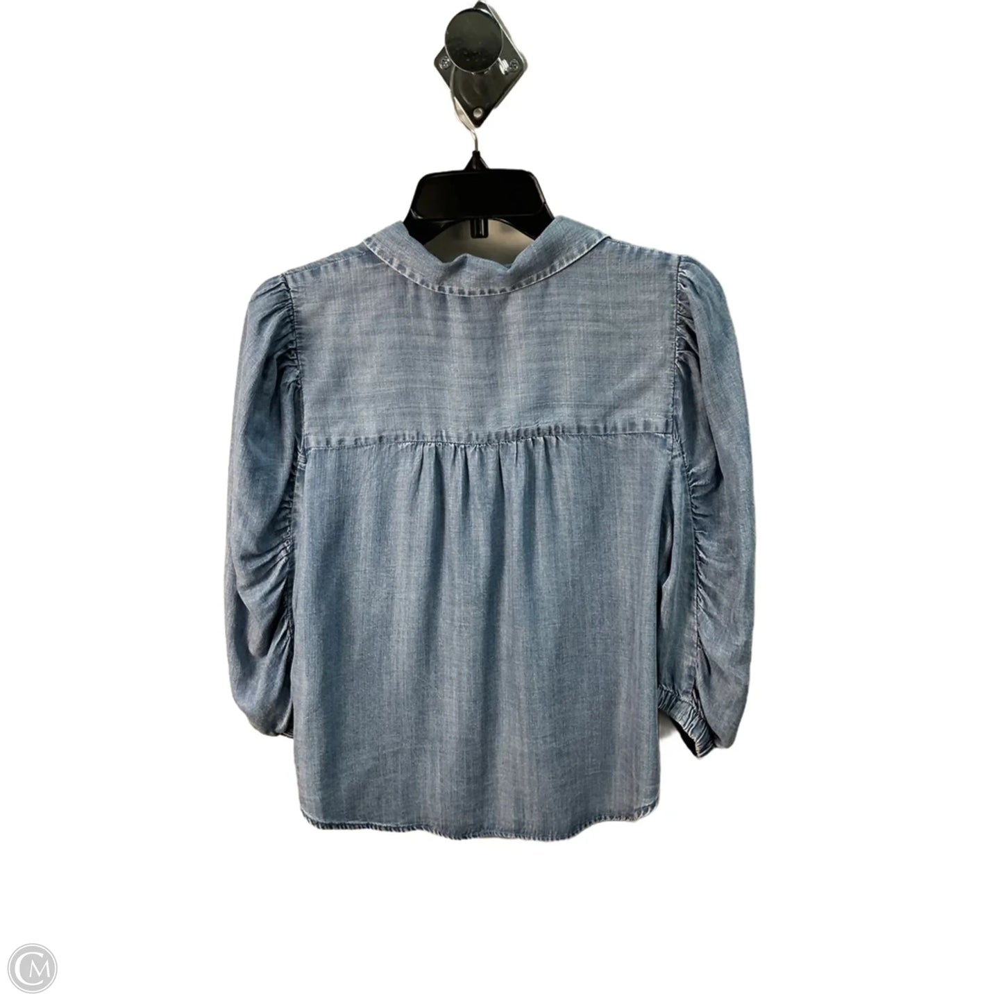 Top Long Sleeve By Splendid In Blue, Size: S