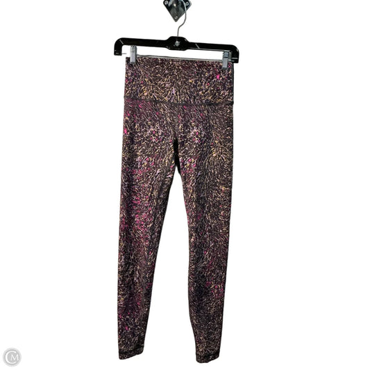 Athletic Leggings By Lululemon In Multi-colored, Size: 6