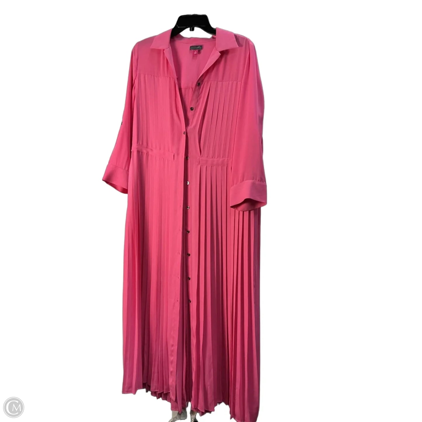 Dress Casual Maxi By Vince Camuto In Pink, Size: M