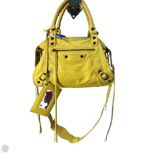 Crossbody Luxury Designer By Balenciaga, Size: Medium