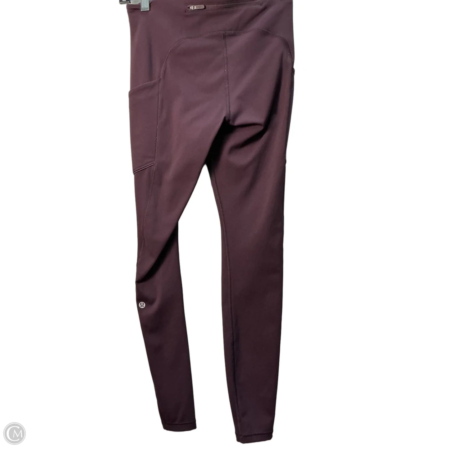 Athletic Leggings By Lululemon In Red, Size: 4