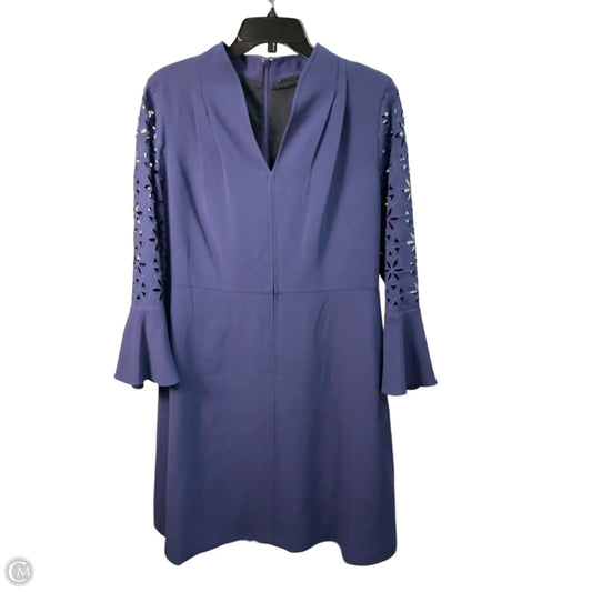 Dress Work By Elie Tahari In Purple, Size: Xl