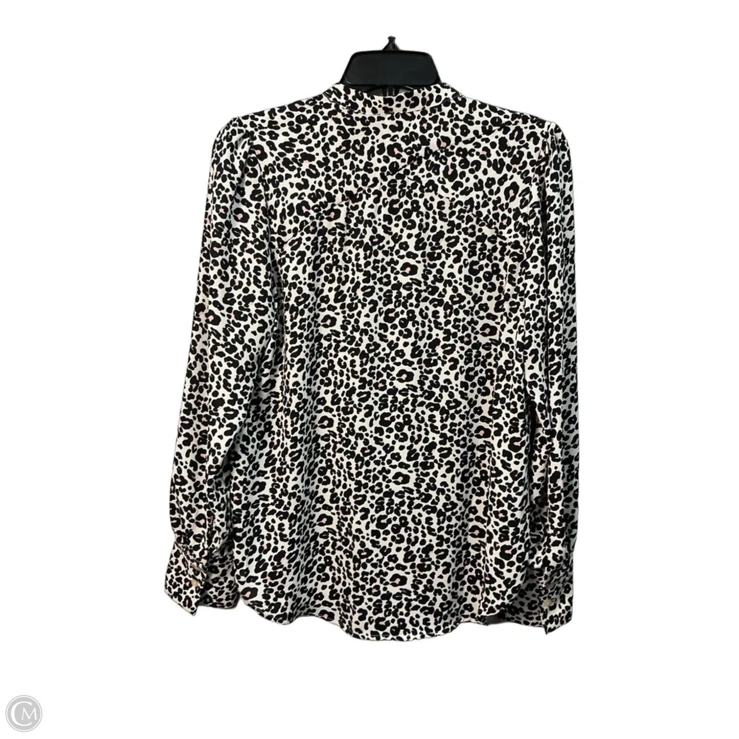 Top Long Sleeve By Loft In Animal Print, Size: S