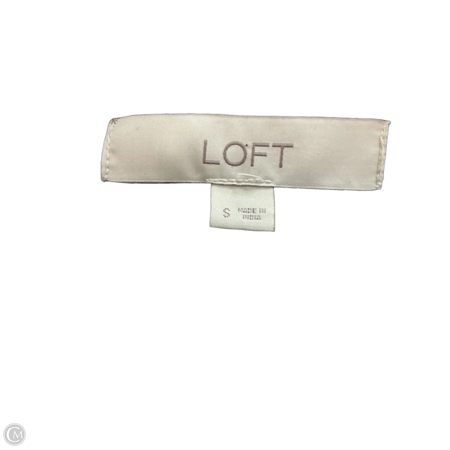 Top Long Sleeve By Loft In Animal Print, Size: S