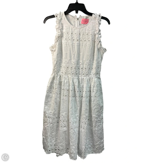 Dress Designer By Kate Spade In White, Size: 4