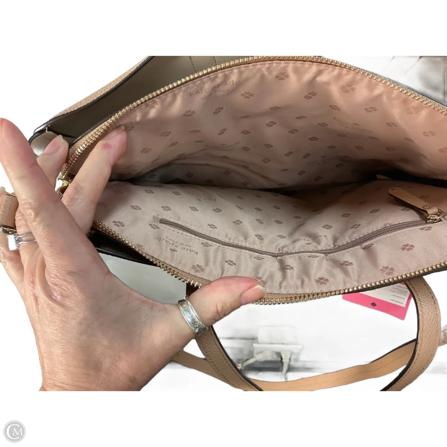 Tote Designer By Kate Spade, Size: Medium